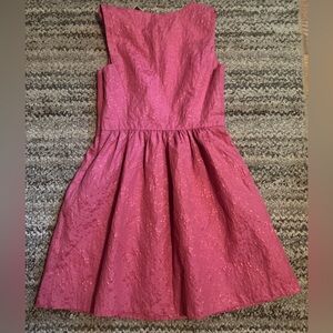 Kensie Vibrant Pink Textured Dress